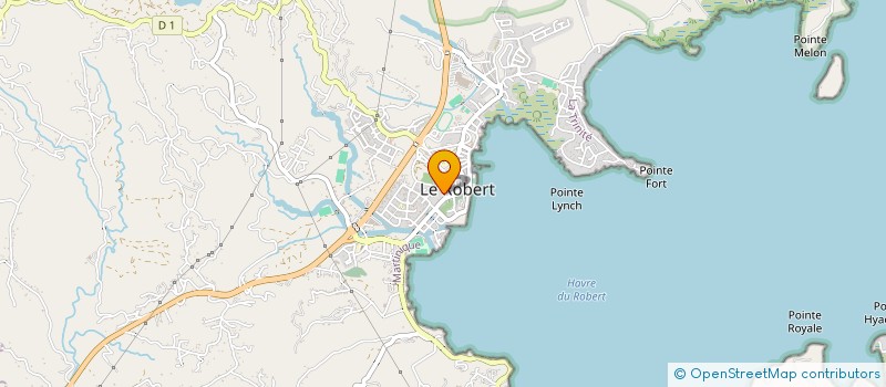 localisation de l'entreprise A C E FORMATION à LE ROBERT