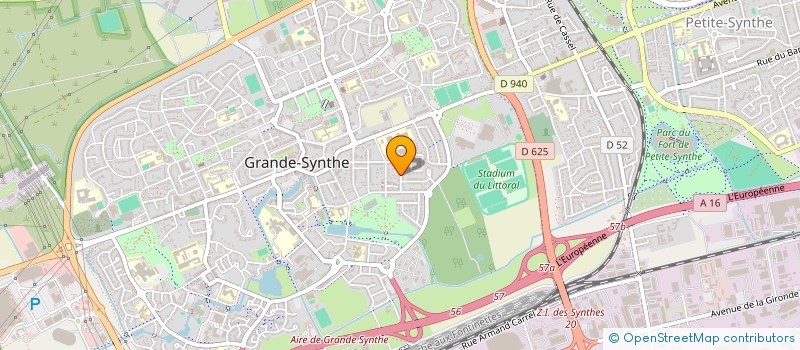 localisation de l'entreprise A.C.E.G.S à GRANDE-SYNTHE
