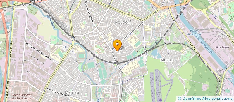 localisation de l'entreprise A.C.E.T ATELIER COORD ETUDES TECH à STRASBOURG
