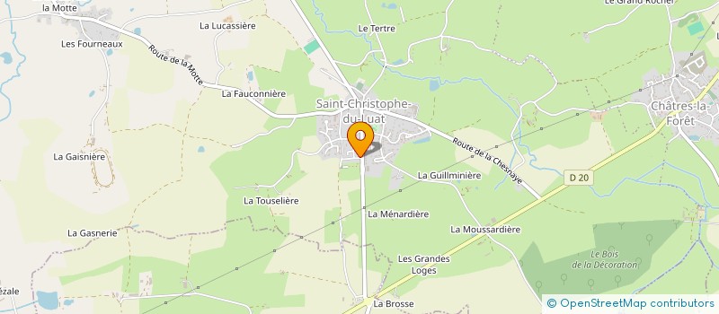 localisation de l'entreprise A.C.E TAXIS  EVRON