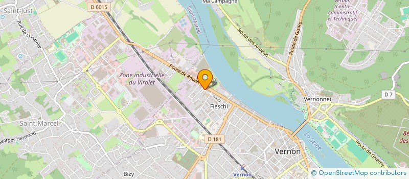 localisation de l'entreprise A.C.E TRAINING  VERNON