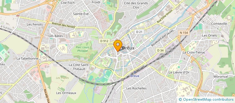 localisation de l'entreprise A&C ECOBUILD CONSULTING à DREUX