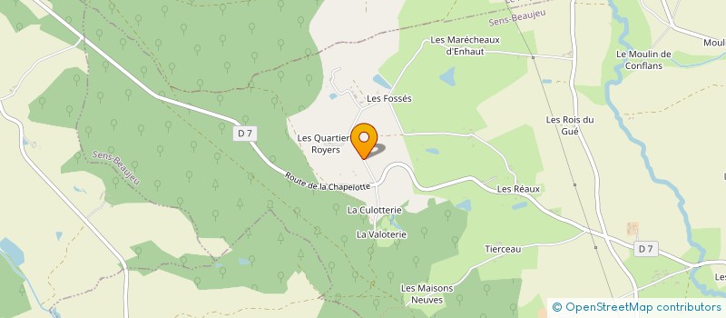localisation de l'entreprise A C EDITIONS DU QUARTIER à SENS-BEAUJEU