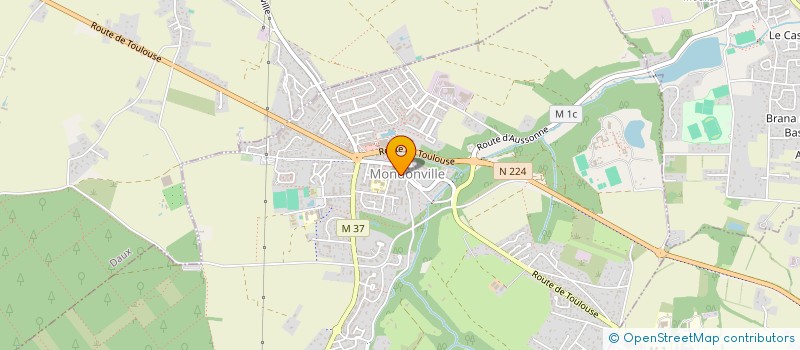 localisation de l'entreprise A.C. EXPERTISE  MONDONVILLE