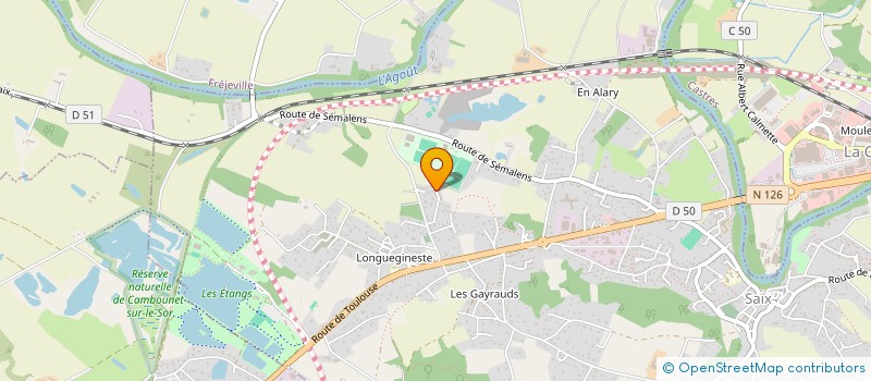 localisation de l'entreprise A.C. EXPERTISE-COMPTABLE  ALBI