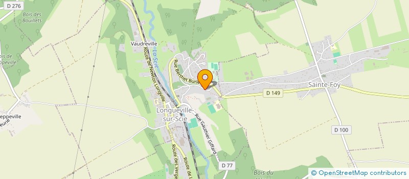 localisation de l'entreprise A C F  LONGUEVILLE-SUR-SCIE