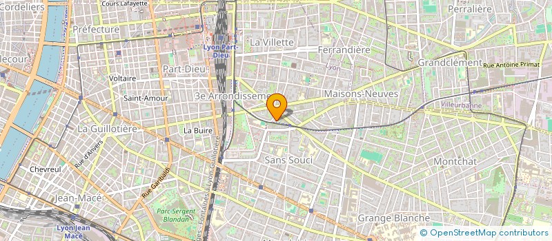 localisation de l'entreprise A C F  LYON