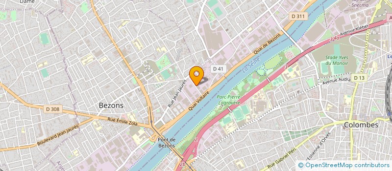 localisation de l'entreprise A C FACONNAGE à BEZONS