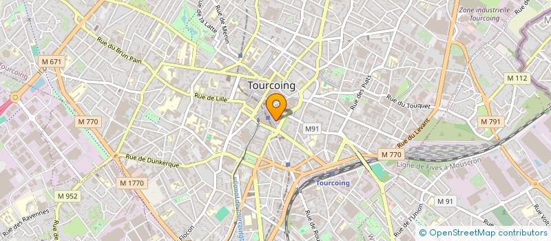 localisation de l'entreprise A C G à TOURCOING