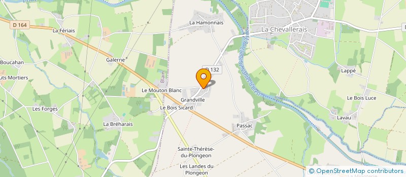 localisation de l'entreprise A.C.G.  HERIC