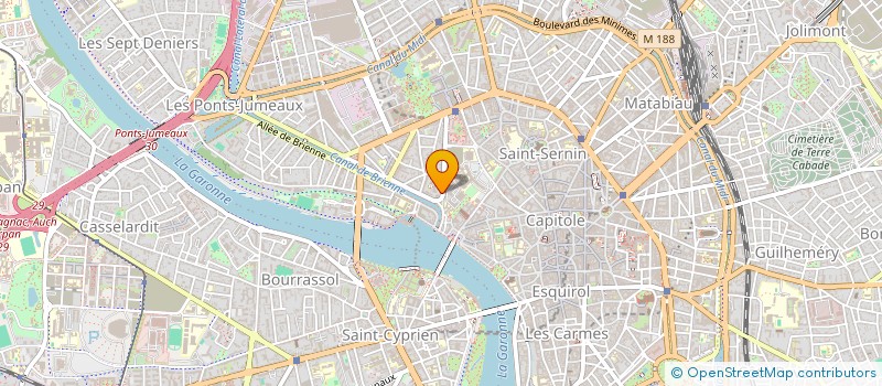 localisation de l'entreprise A.C.GESTION IMMOBILIERE à TOULOUSE