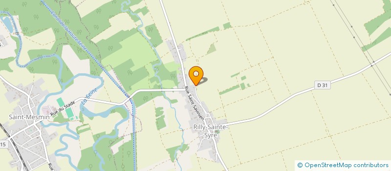 localisation de l'entreprise A.C. GRAVURE  RILLY-SAINTE-SYRE