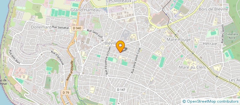 localisation de l'entreprise A.C.H : (AVENIR DES COMORES LE HAVRE )  LE HAVRE