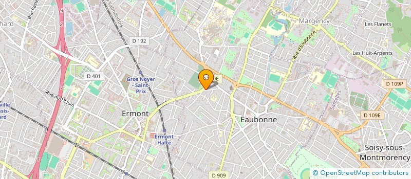 localisation de l'entreprise A.C.H. CONSULTING à EAUBONNE