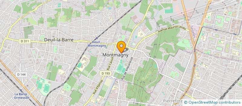 localisation de l'entreprise A.C.H. NET'  MONTMAGNY