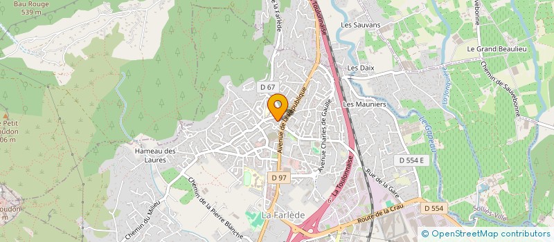 localisation de l'entreprise A&C HERITAGE 43  LA FARLEDE