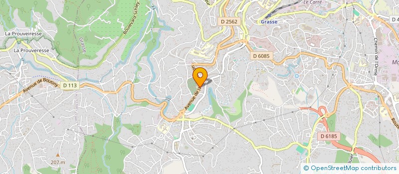 localisation de l'entreprise A&C HOLDING  GRASSE