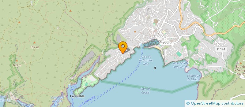 localisation de l'entreprise A.C.I.  CASSIS