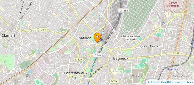 localisation de l'entreprise A.C.I à BOULOGNE-BILLANCOURT