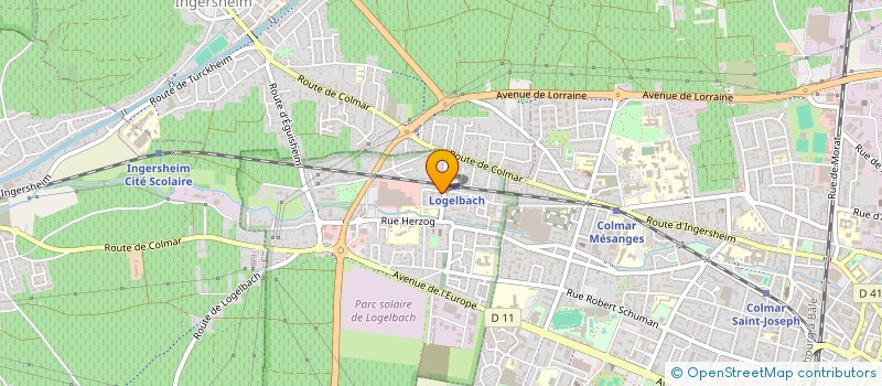 localisation de l'entreprise A.C.I. LEGEND BIKES  WINTZENHEIM