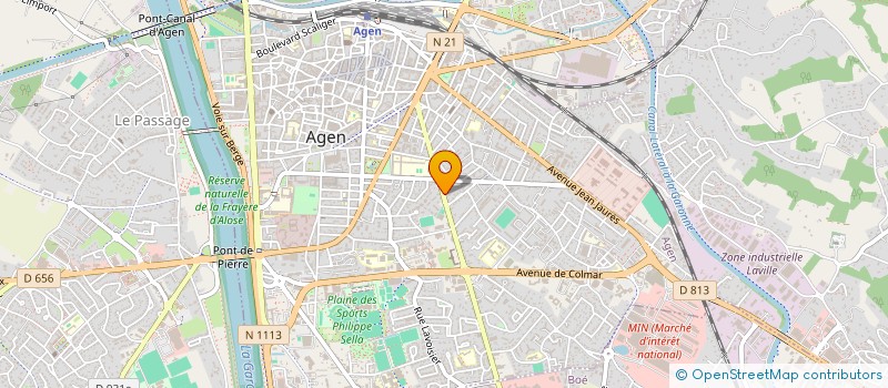 localisation de l'entreprise A.C.I.T à AGEN