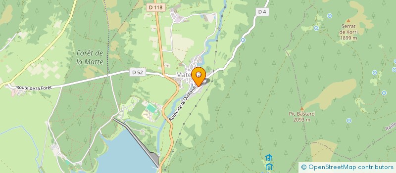 localisation de l'entreprise A.C. IMMO  MATEMALE