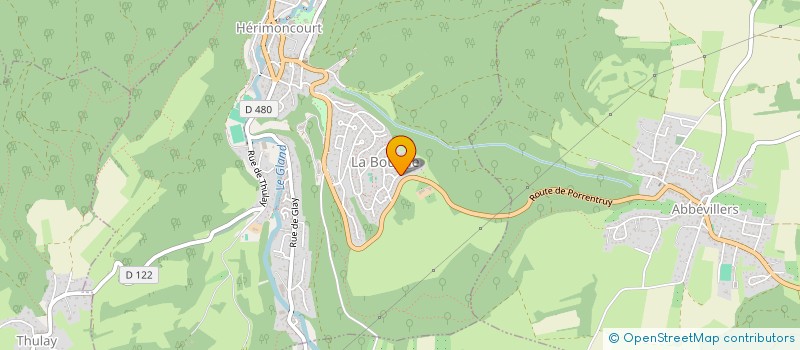 localisation de l'entreprise A&C IMMOBILIER  HERIMONCOURT