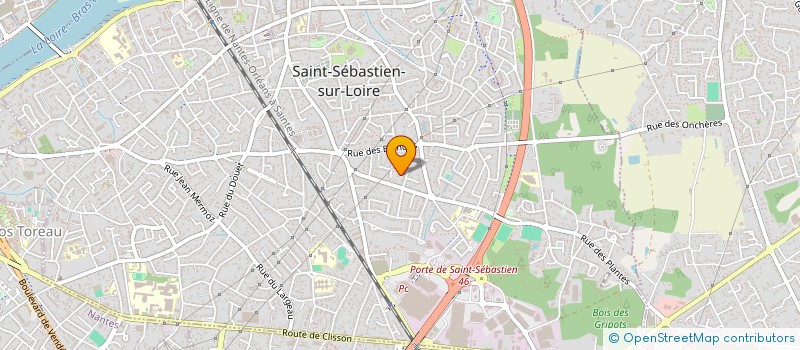 localisation de l'entreprise A.C INVEST à SAINT-SEBASTIEN-SUR-LOIRE
