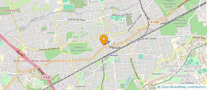 localisation de l'entreprise A.C. JEAN-PHILIPPE SEGUIN  LACANAU