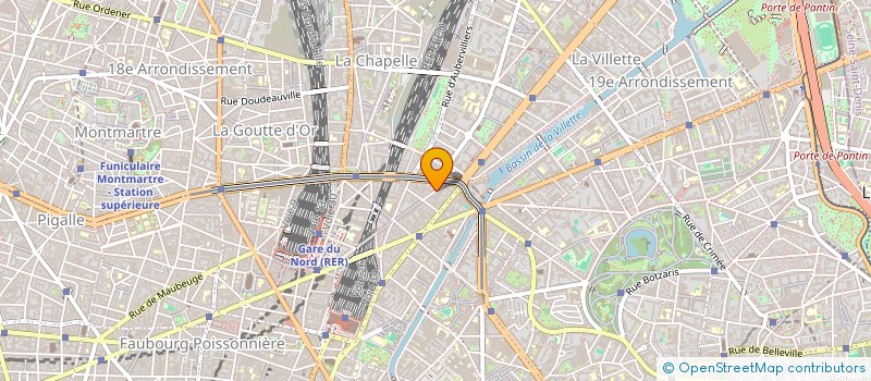 localisation de l'entreprise A C K  PARIS