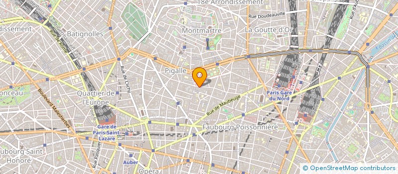 localisation de l'entreprise A.C.K. à PARIS