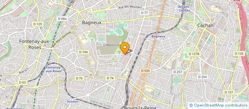 localisation de l'entreprise A.C.L.E RENOVATION à BAGNEUX