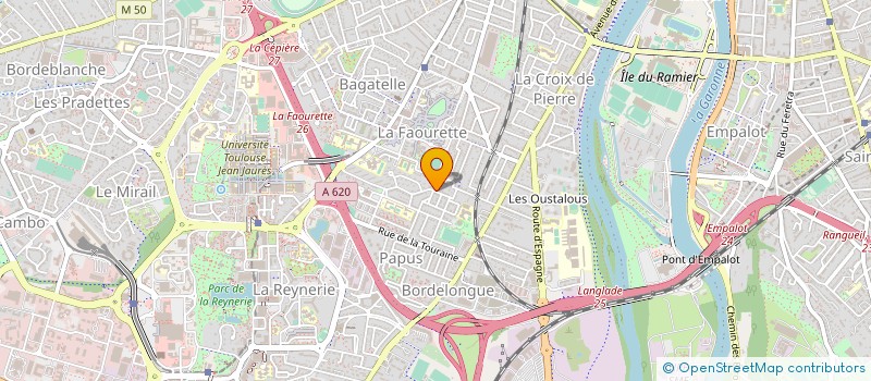 localisation de l'entreprise A.C.L INFORMATIQUE à TOULOUSE
