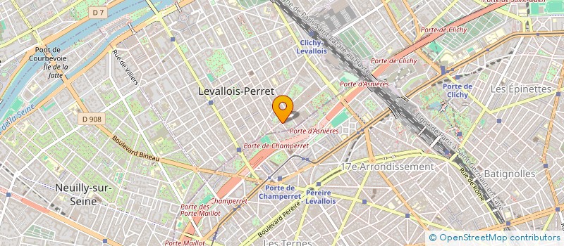 localisation de l'entreprise A.C.L. INVESTISSEMENT à LEVALLOIS-PERRET
