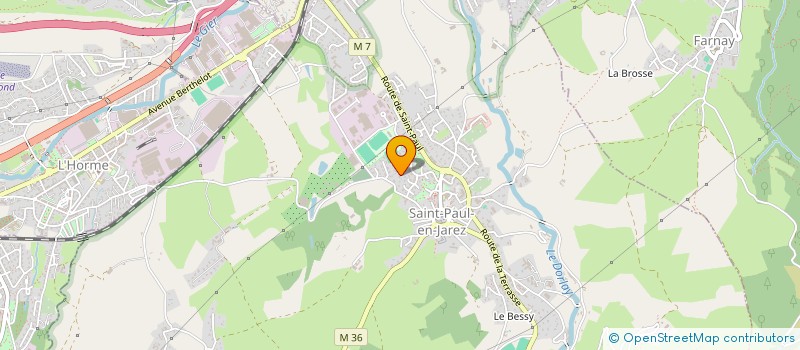 localisation de l'entreprise A.C.L. INVESTISSEMENT  SAINT-PAUL-EN-JAREZ