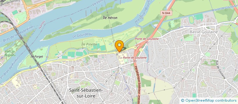 localisation de l'entreprise A C L P  SAINT-SEBASTIEN-SUR-LOIRE