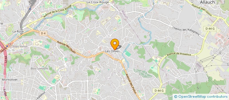 localisation de l'entreprise A.C.M. à MARSEILLE