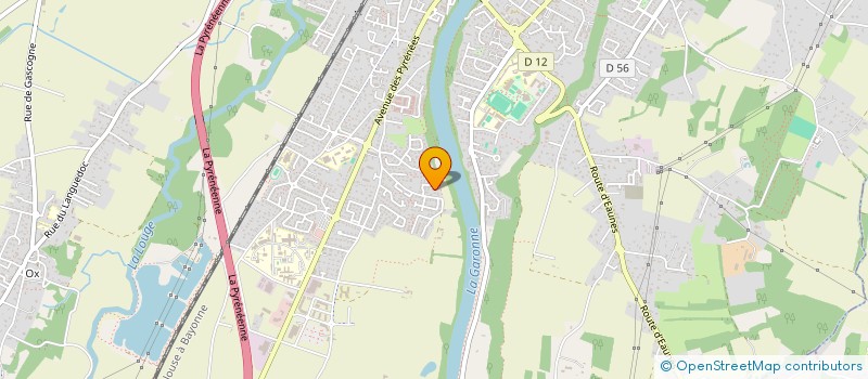 localisation de l'entreprise A.C.M.  MURET