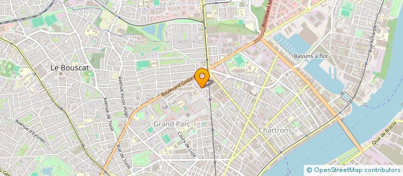 localisation de l'entreprise A.C.M ARTS ET COMMUNICATION DU MONDE  BORDEAUX