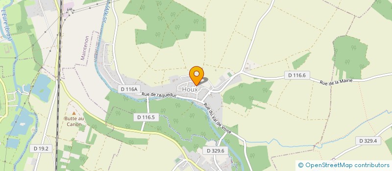 localisation de l'entreprise A.C.M.B à HOUX