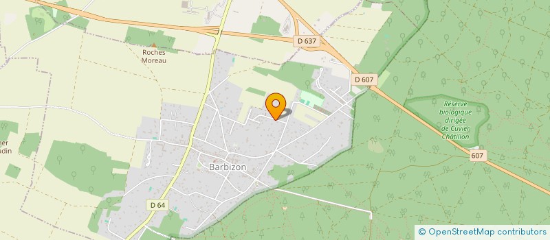 localisation de l'entreprise A.C.M.C.  BARBIZON