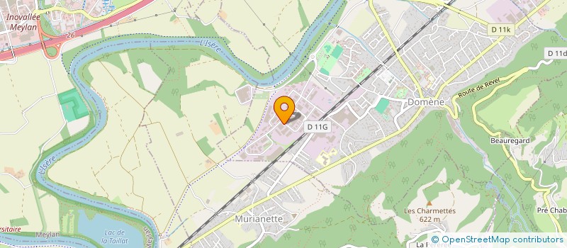 localisation de l'entreprise A.C.M CONCEPTION à DOMENE