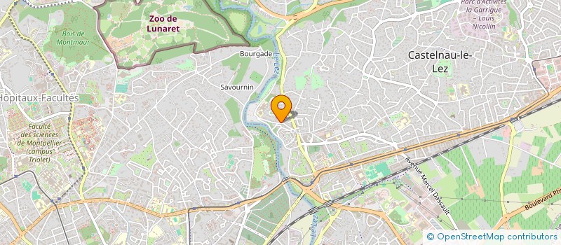localisation de l'entreprise A.C.M.E à CASTELNAU-LE-LEZ