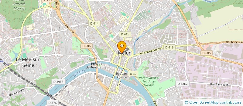 localisation de l'entreprise A.C.M.G. INTERIM à MELUN
