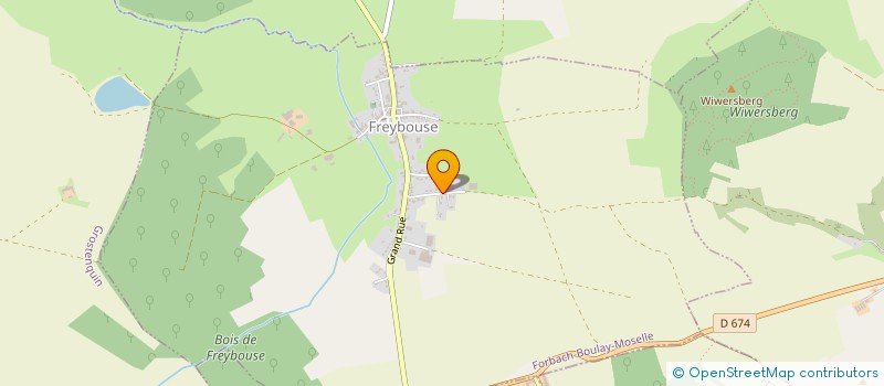 localisation de l'entreprise A.C.M.L.  FREYBOUSE