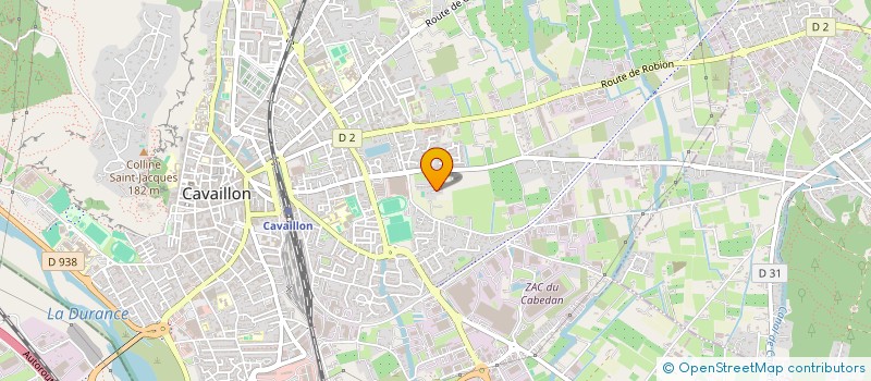 localisation de l'entreprise A.C.N  CAVAILLON