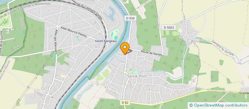 localisation de l'entreprise A C N Z à SEINE-PORT