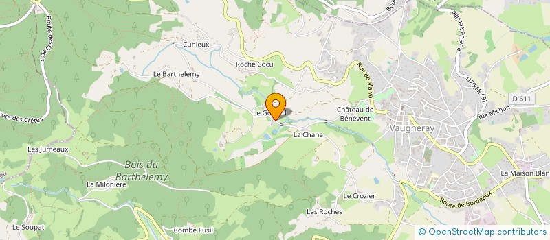 localisation de l'entreprise A.C NET SERVICES  MONTAGNY