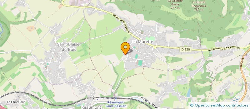 localisation de l'entreprise A C O  LA MURETTE