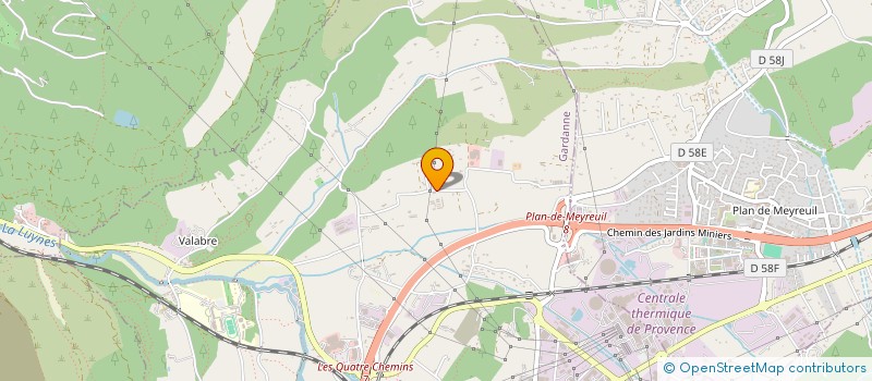 localisation de l'entreprise A.C.O TL à GARDANNE